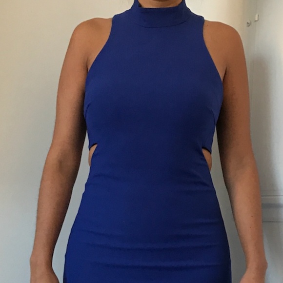 Elizabeth James Dress Size 4 in Blue - Picture 1 of 2